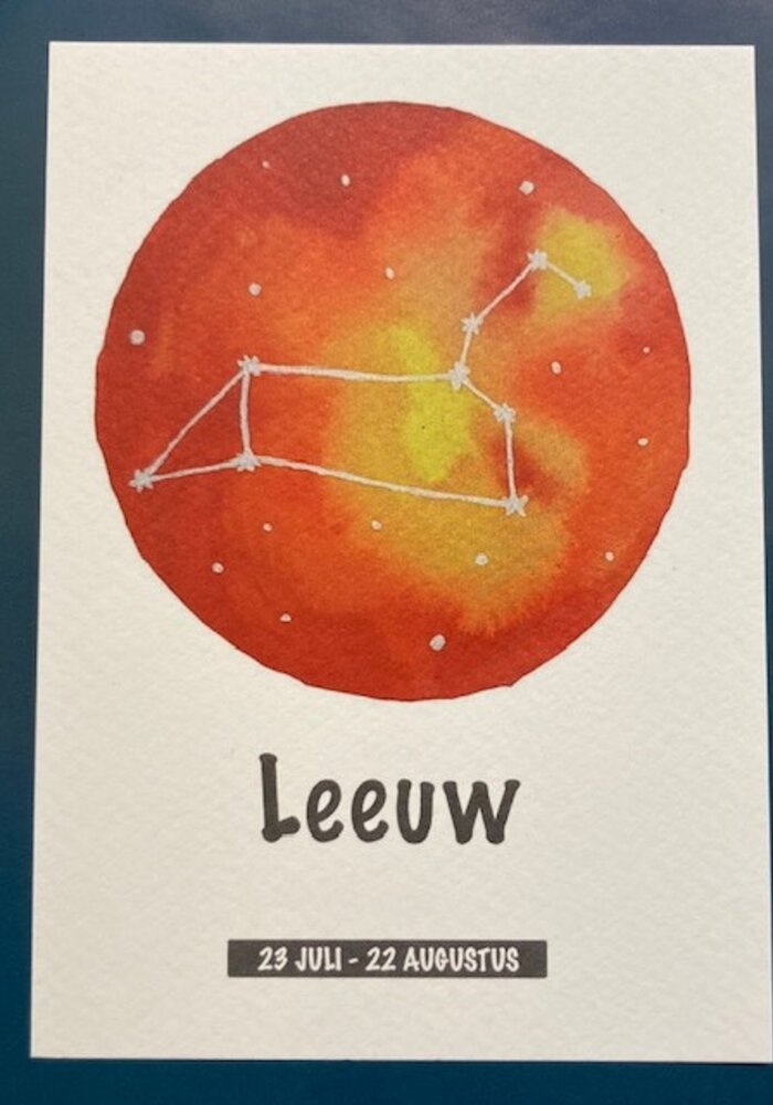 Sterrenbeeld Kaarten LEEUW