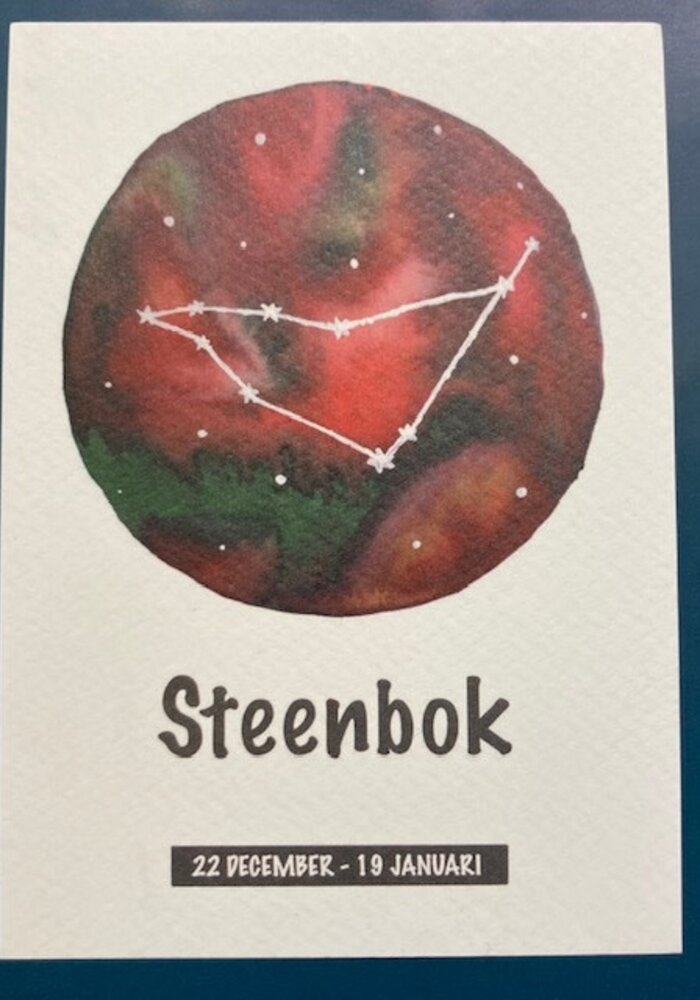 Sterrenbeeld Kaarten STEENBOK