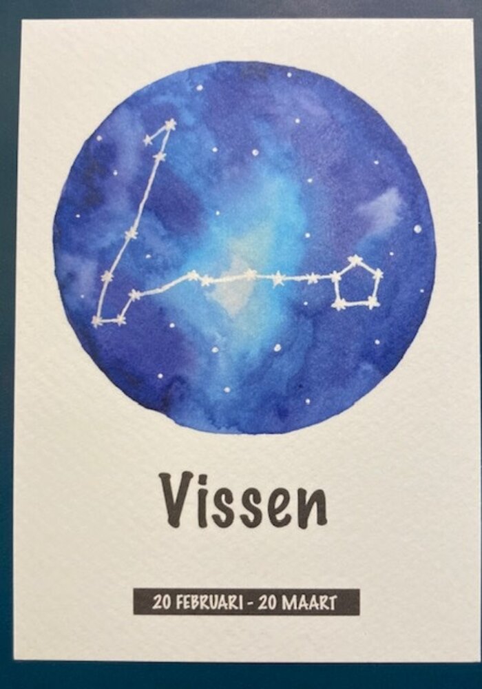 Sterrenbeeld Kaarten VISSEN