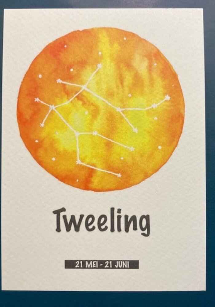 Sterrenbeeld Kaarten TWEELING