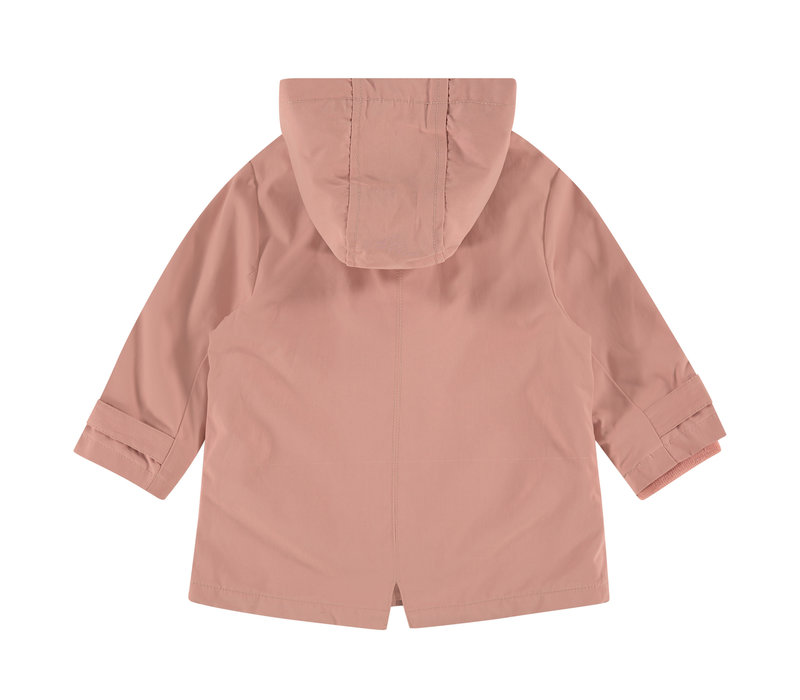 Babyface girls summer jacket dark peach