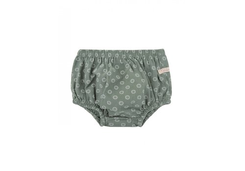 United Brands Daily Seven PAMPERSHORT FANCY PRINT Green Sea