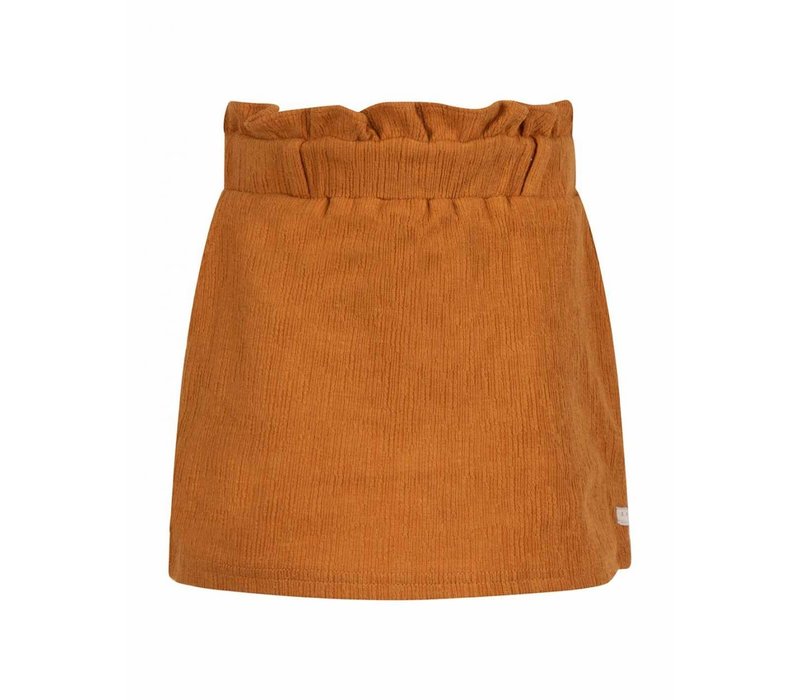 Daily Seven SKIRT PAPERBAG FANCY Dark Ochre