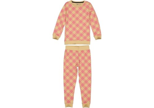 Quapi Quapi Pyjama PUCK W210A AOP Pink Soft Check