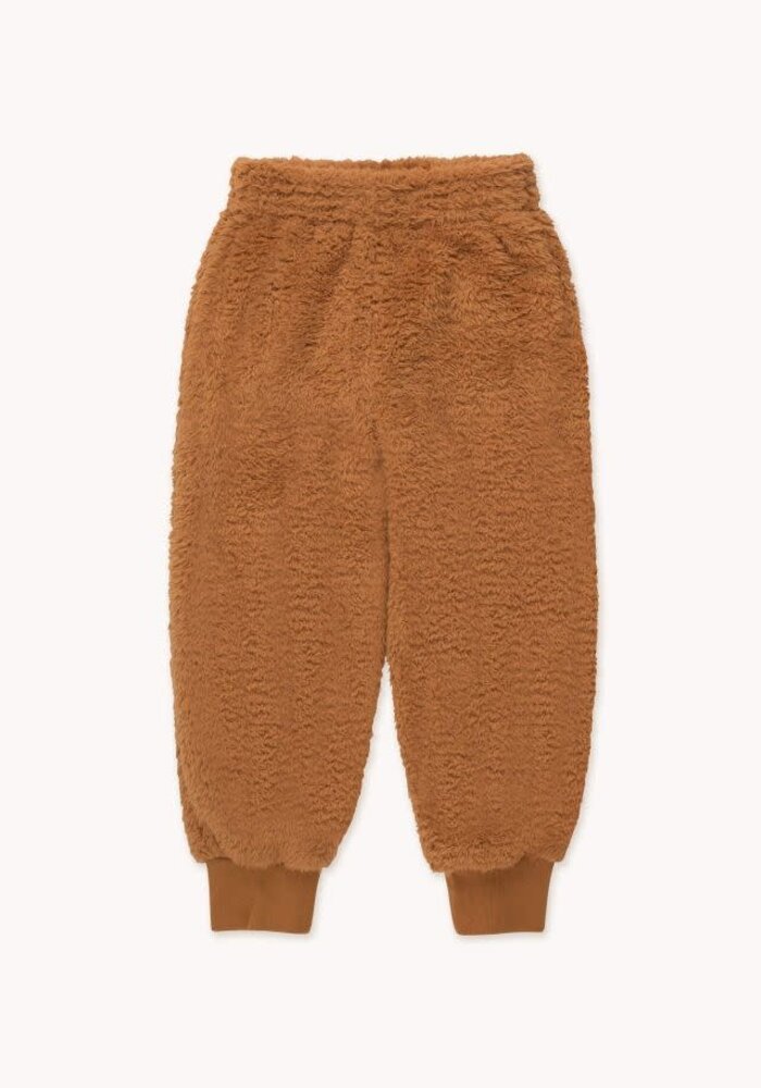 Tinycottons POLAR SHERPA PANT toffee