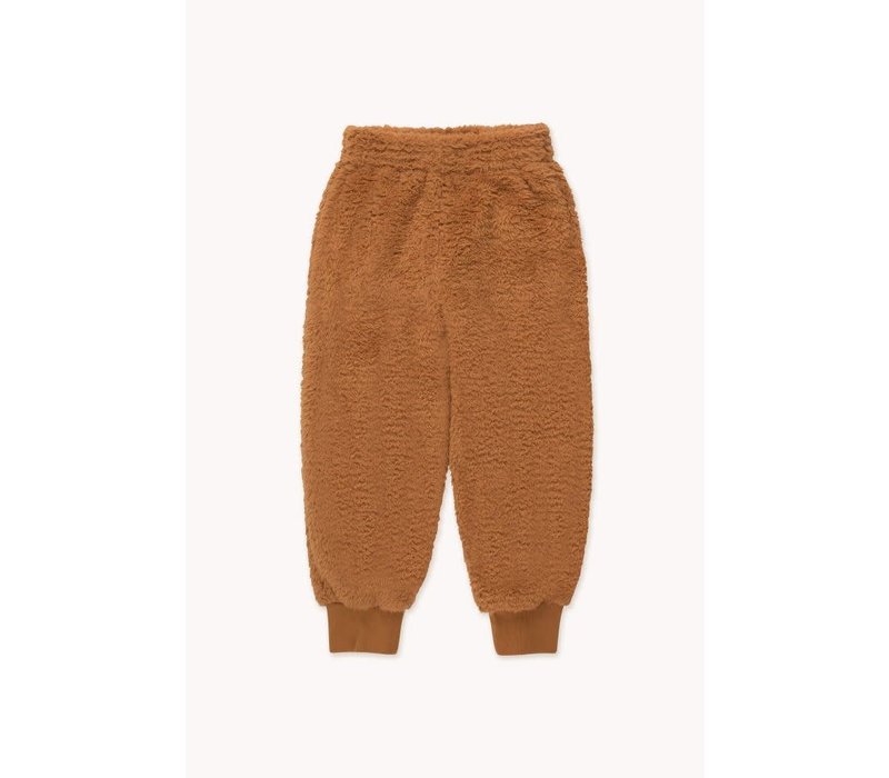 Tinycottons POLAR SHERPA PANT toffee