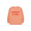 Tinycottons Tinycottons DIVERSITY IS COOL TEE rose/red