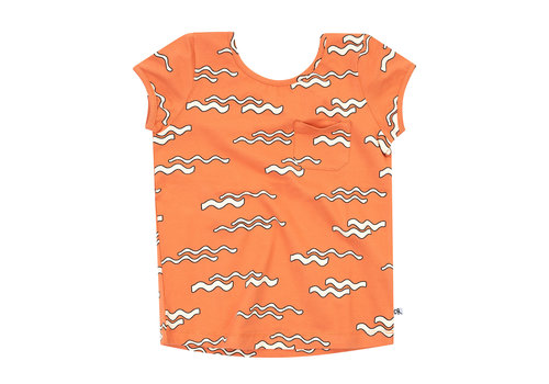 CarlijnQ CarlijnQ Waves - girls shirt