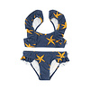 CarlijnQ CarlijnQ Swimwear - starfish dark bikini ruffledd