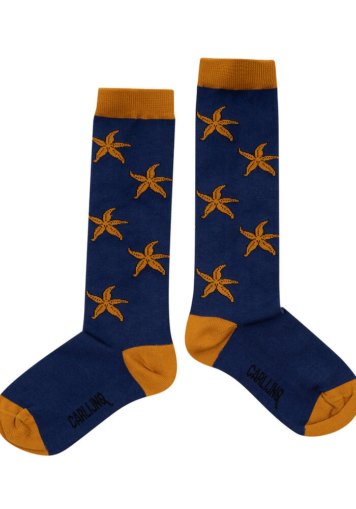 CarlijnQ Knee socks - starfish