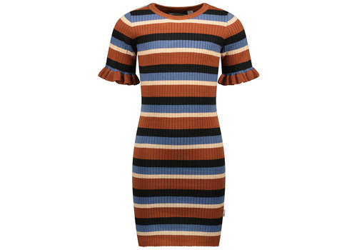 Moodstreet Moodstreet Knitted Striped Dress M112-5851