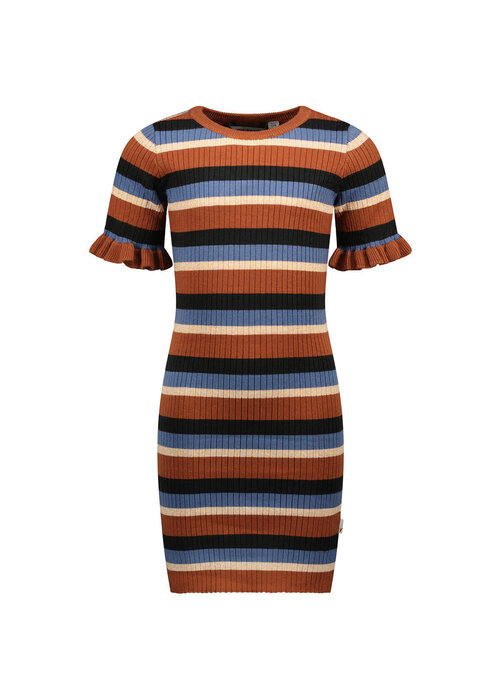 Moodstreet Moodstreet Knitted Striped Dress M112-5851