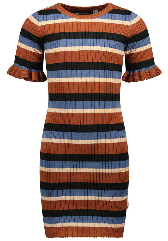 Moodstreet Knitted Striped Dress M112-5851