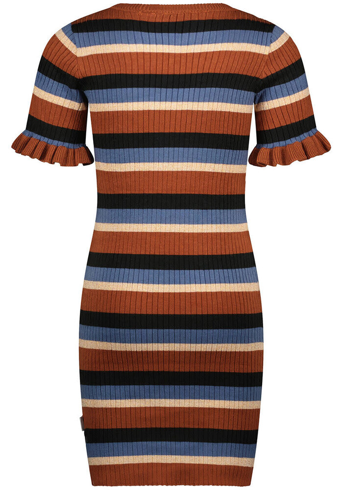 Moodstreet Knitted Striped Dress M112-5851