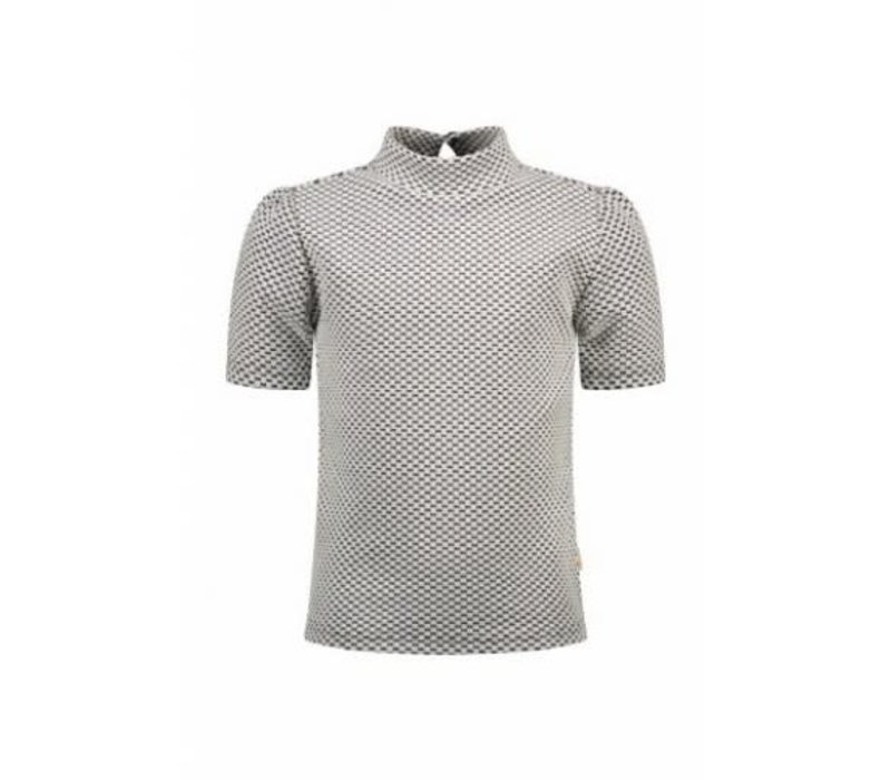 Moodstreet Top Gingham Check M112-5410