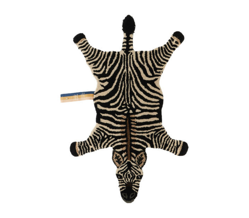 Doing Goods vloerkleed Zebra small