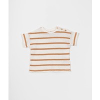 PlayUp Striped Jersey T-Shirt BRAID