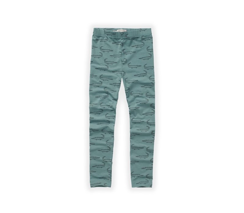 Sproet & Sprout Legging print croco Light petrol