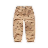 Sproet & Sprout Woven chino print sunshine Nougat