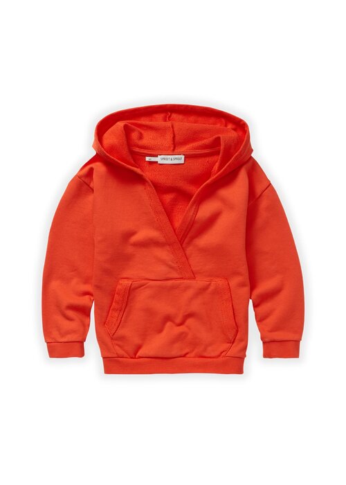 Sproet & Sprout Sproet & Sprout Sweatshirt hoody Poppy red