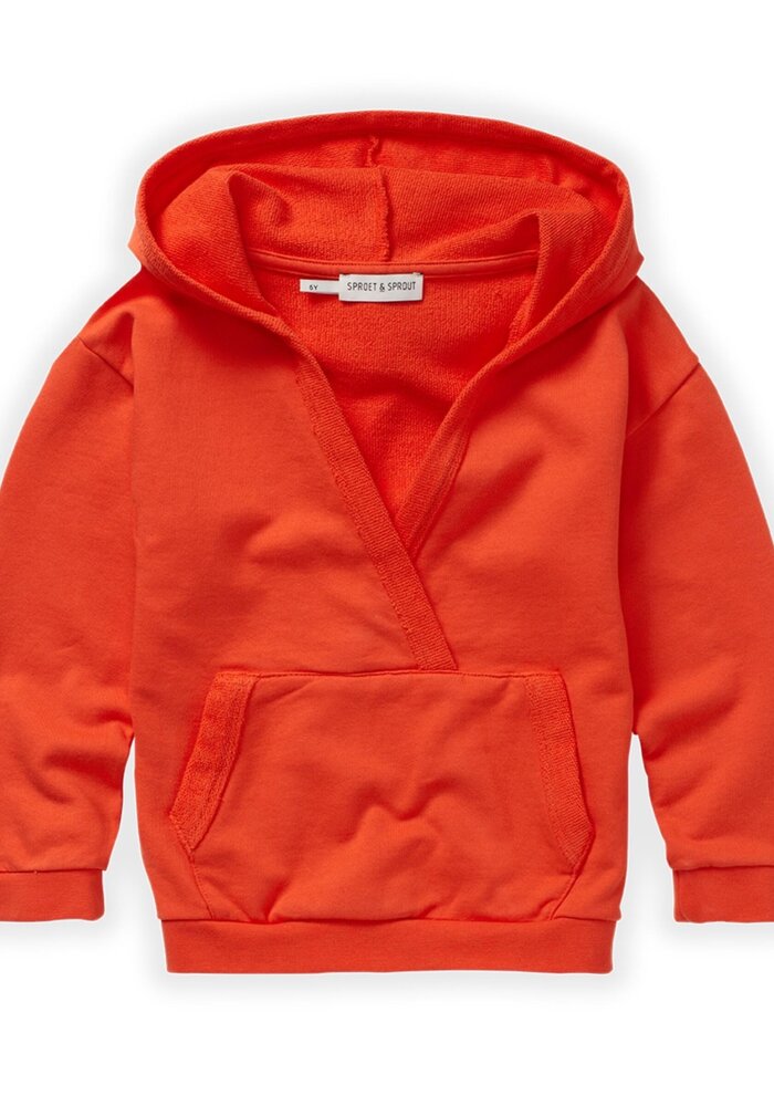 Sproet & Sprout Sweatshirt hoody Poppy red