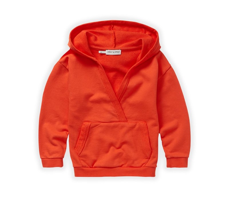 Sproet & Sprout Sweatshirt hoody Poppy red