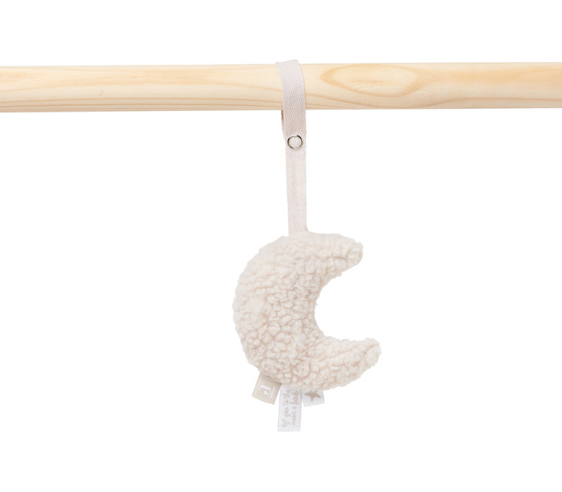 Babygym Speeltjes - Moon - Nougat - 4 Stuks