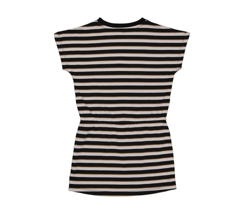 Levv AOP Grey Charcoal Stripe VANILLA S221