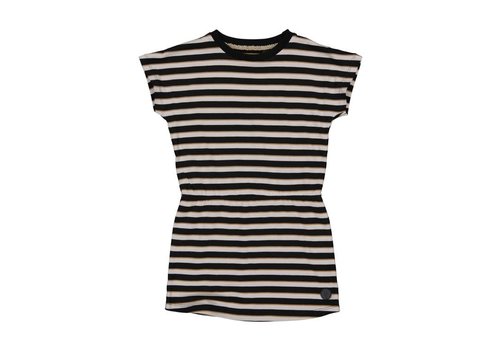 Levv Levv AOP Grey Charcoal Stripe VANILLA S221
