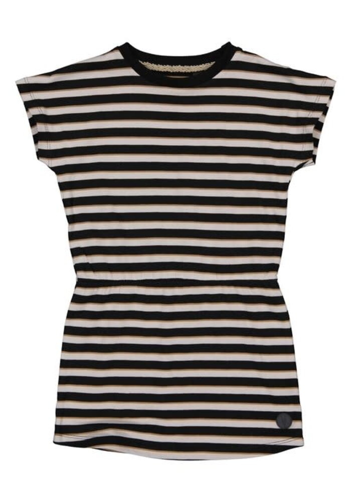 Levv AOP Grey Charcoal Stripe VANILLA S221