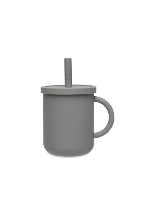 Jollein Jollein Drinkbeker Siliconen Storm Grey