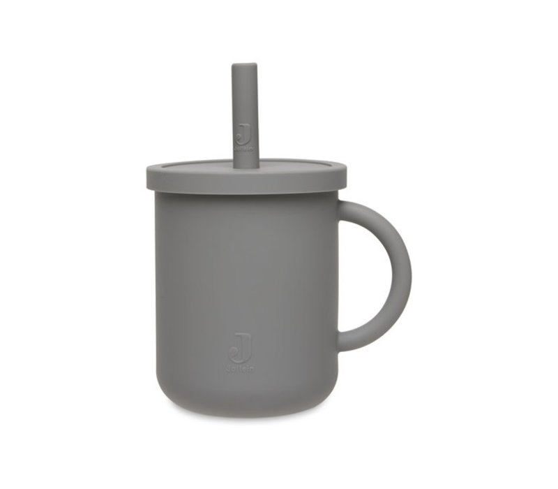 Jollein Drinkbeker Siliconen Storm Grey
