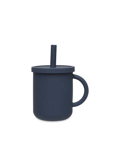 Jollein Jollein Drinkbeker Siliconen Storm Jeans Blue