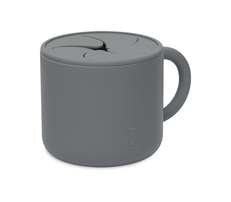 Jollein Siliconen Snack Cup Storm Grey