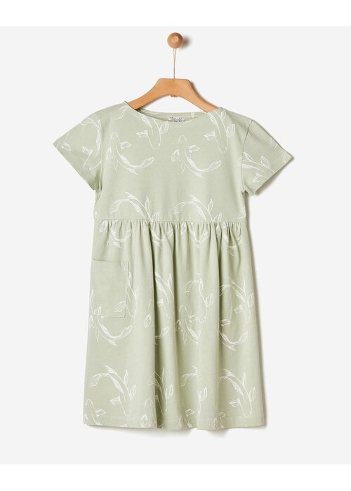 Yell-Oh Yell-Oh JERSEY DRESS ANGELFISHES ALLOVER