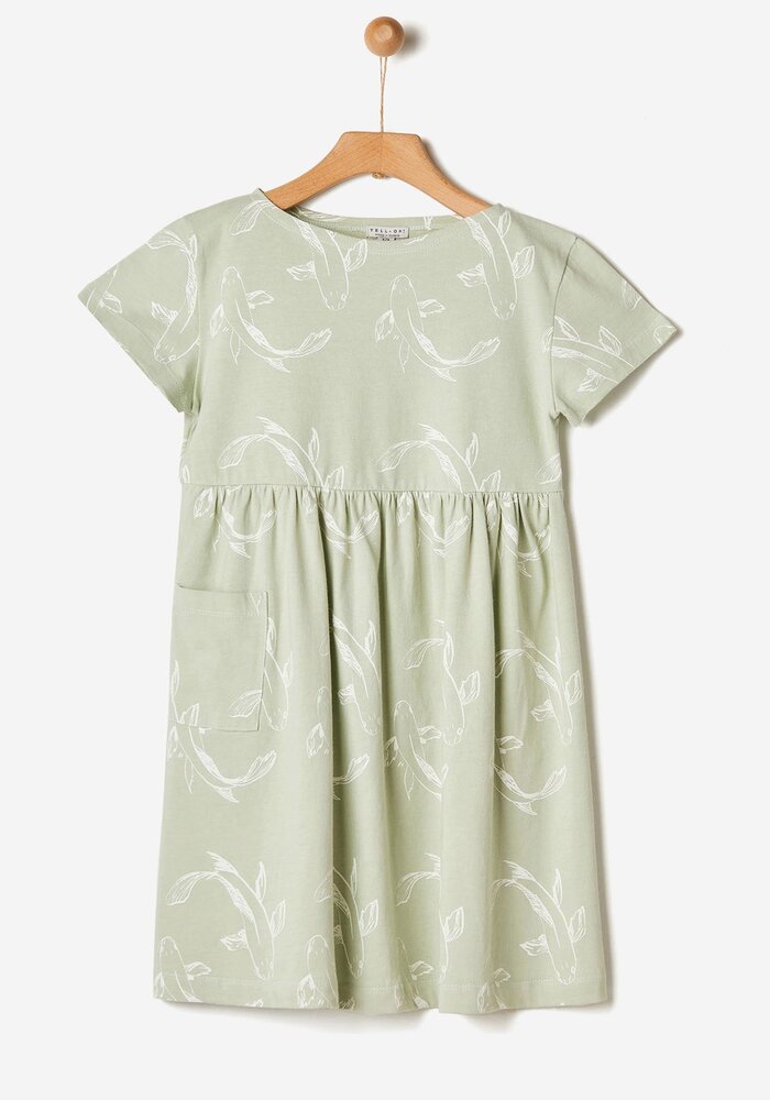 Yell-Oh JERSEY DRESS ANGELFISHES ALLOVER