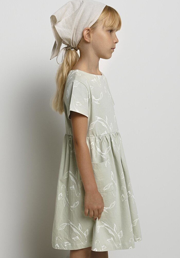 Yell-Oh JERSEY DRESS ANGELFISHES ALLOVER