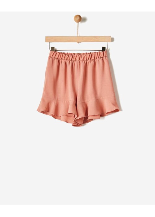 Yell-Oh Yell-Oh FRILLED SHORTS MUTED CLAY
