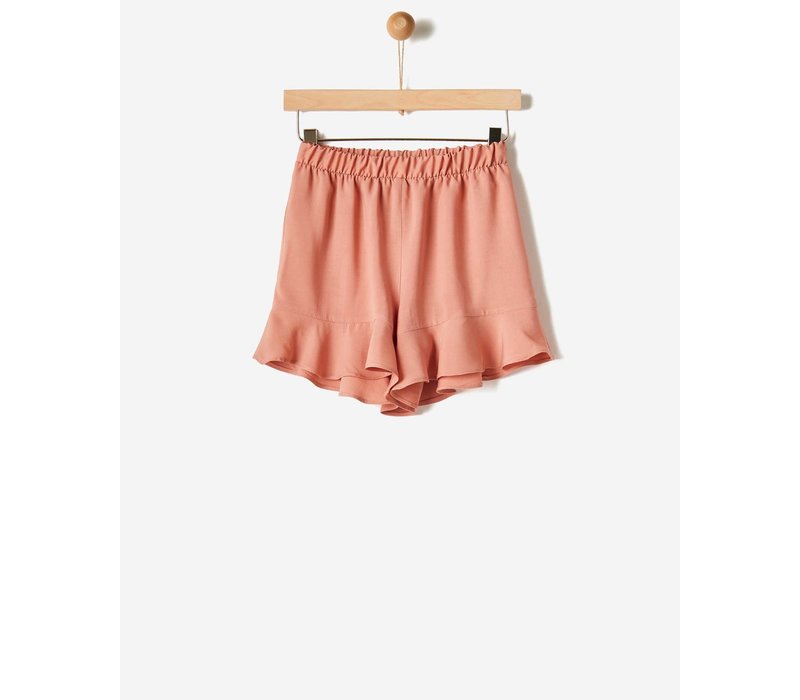 Yell-Oh FRILLED SHORTS MUTED CLAY