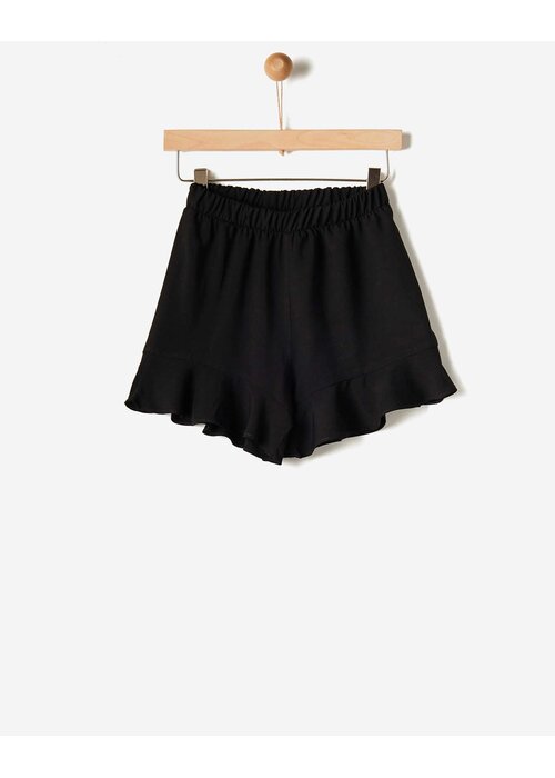 Yell-Oh Yell-Oh FRILLED SHORTS BLACK