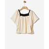 Yell-Oh Yell-Oh BLOUSE BUTTERFLY MILK
