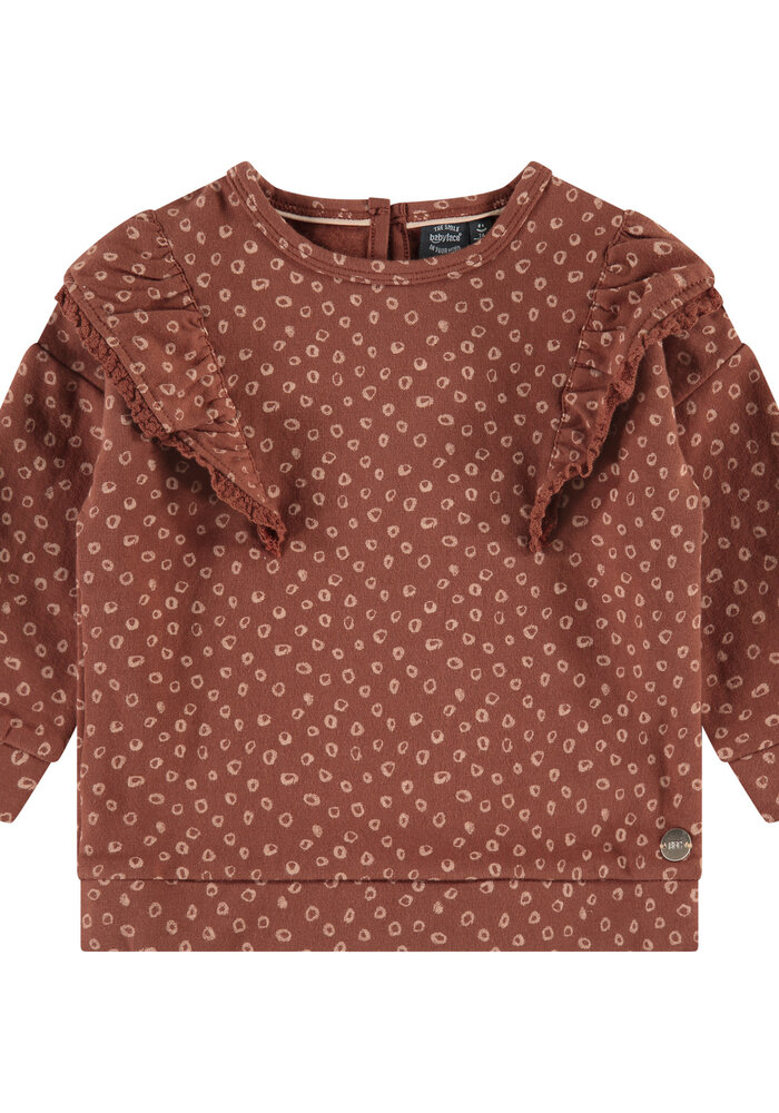 Babyface girls sweatshirt rust