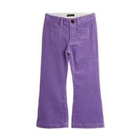 Mini Rodini Corduroy flared trousers Purple