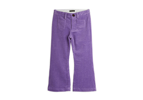 Mini Rodini Mini Rodini Corduroy flared trousers Purple