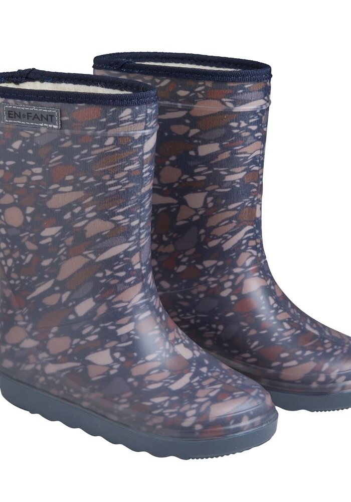 Enfant Thermo Boots Print Parisian Night