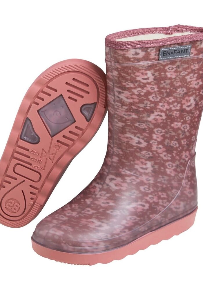 Enfant Thermo Boots Print Withered Rose