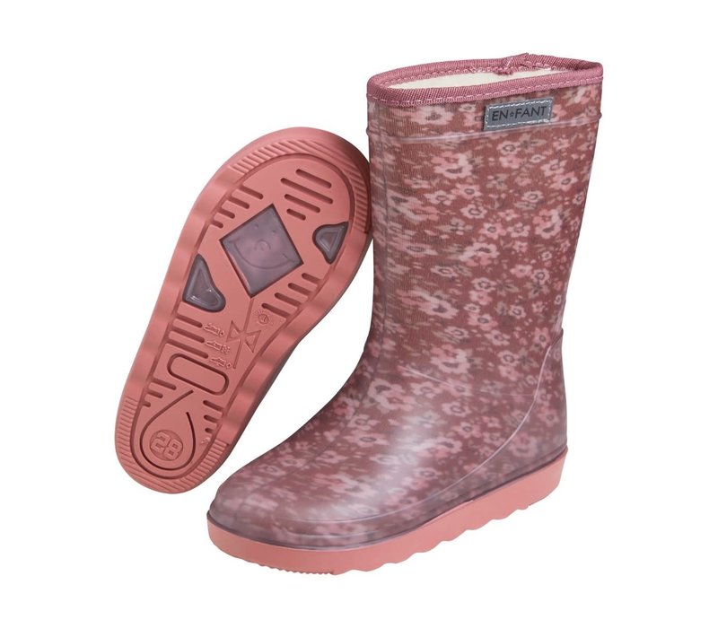 Enfant Thermo Boots Print Withered Rose