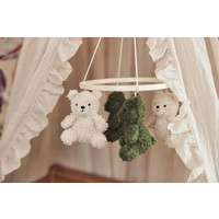Jollein baby mobiel teddy bear leaf green/naturel
