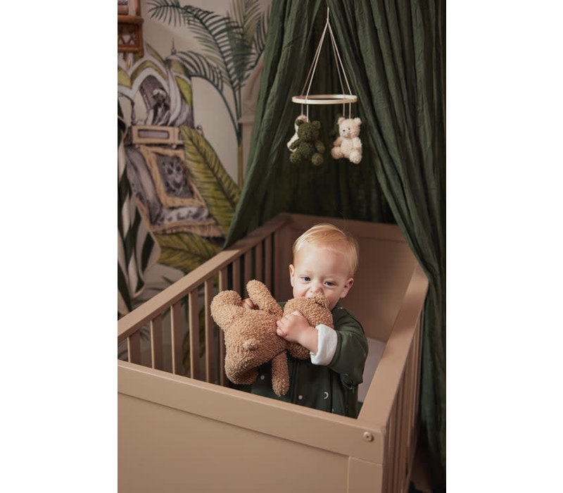 Jollein baby mobiel teddy bear leaf green/naturel