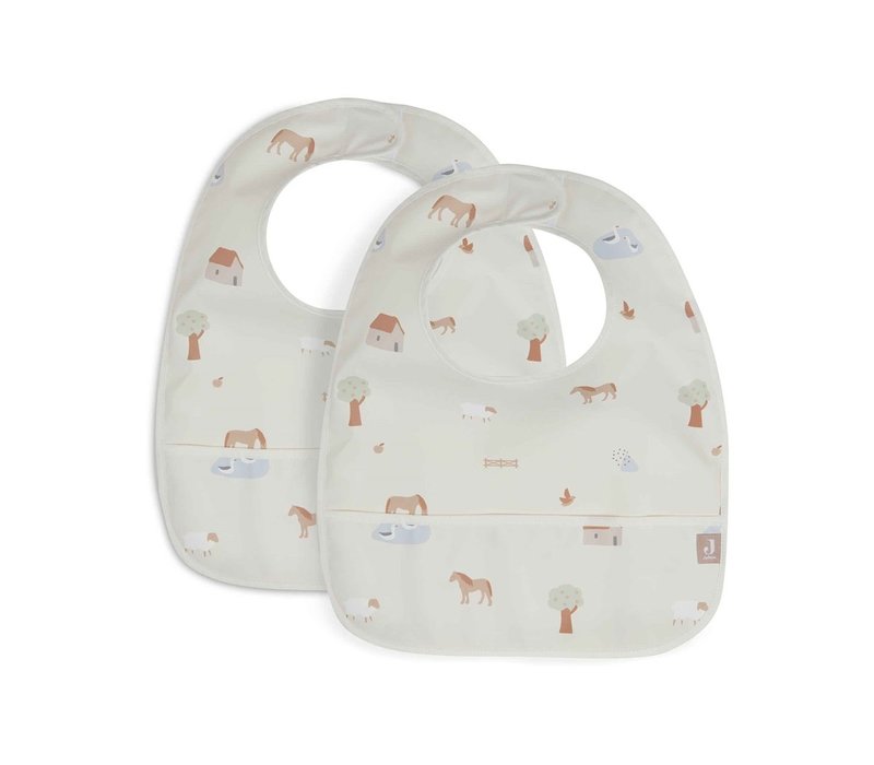 Jollein bib waterproof farm